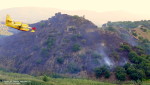 Canadair incendio Soverato vecchio